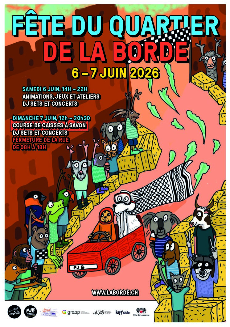 Fête du quartier de la Borde & course de caisses à savon