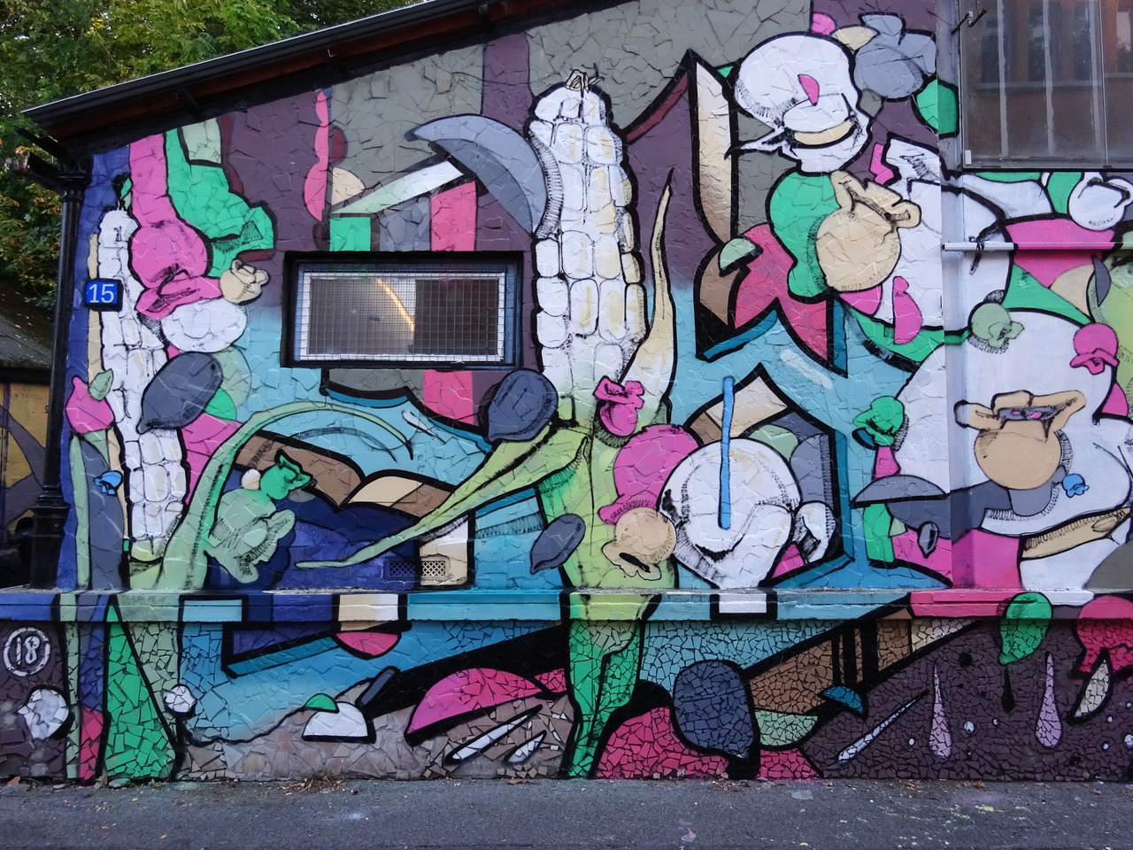 Atelier street art par Sybz & Marjo